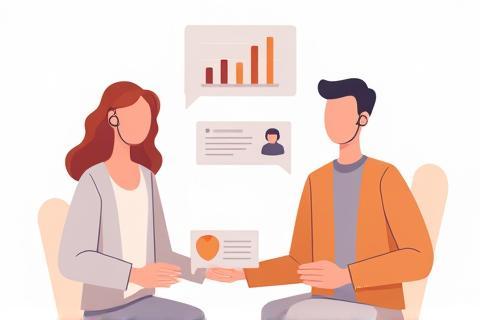 Иллюстрация взаимодействия службы поддержки клиентов