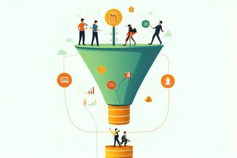 Иллюстрация оптимизации воронки продаж